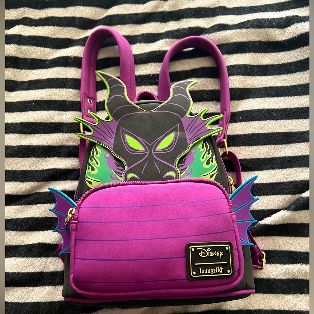 Exclusive Maleficent Dragon Loungefly GID